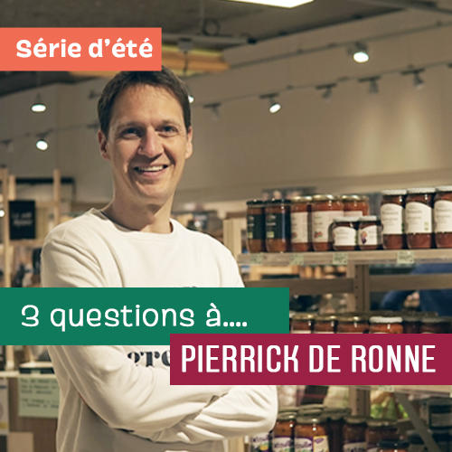 3 questions à… Pierrick De Ronne 